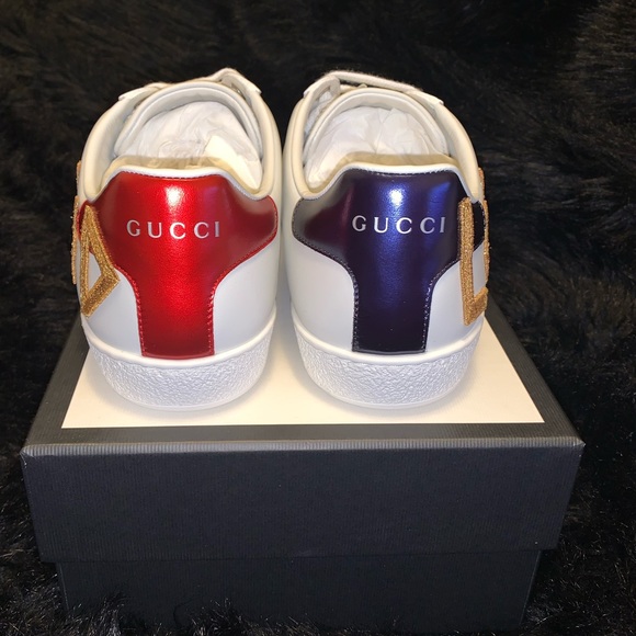 GUCCI LOVED LEATHER SNEAKERS 👟 - Picture 7 of 8